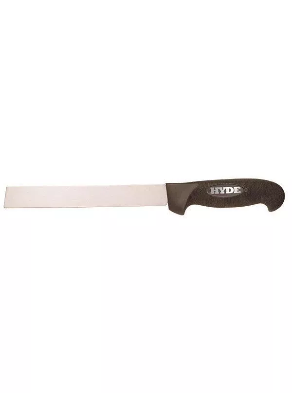 Hyde Tools 60115 Black & Silver Square Point Knife