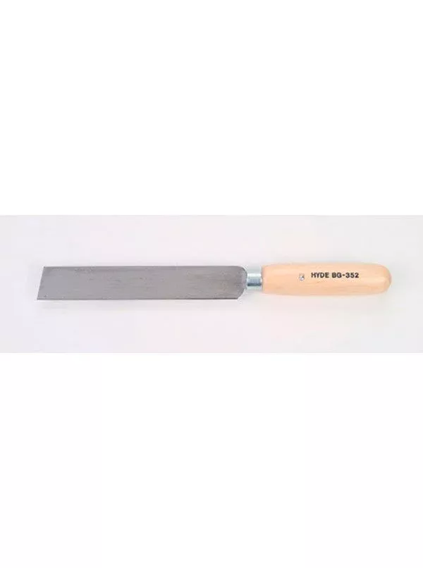 Hyde Tools 60750 Hollow Ground Square Point Knife BG352