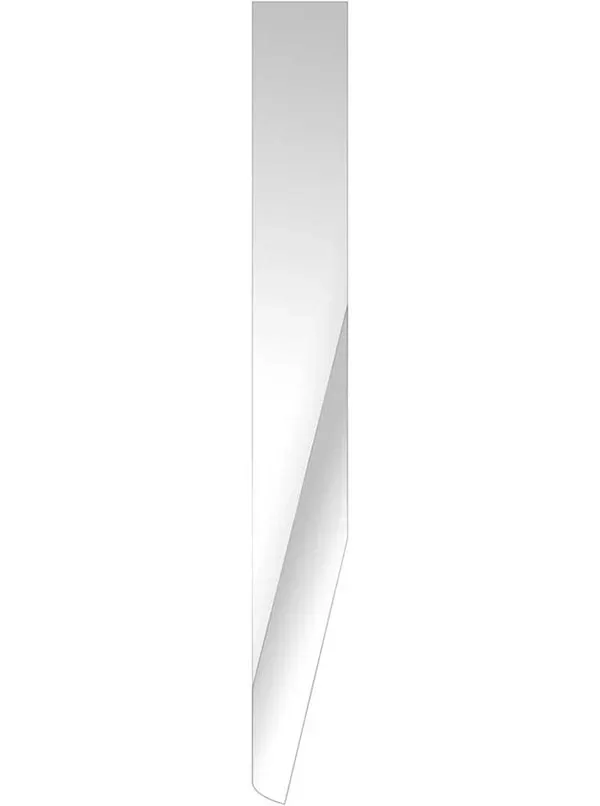 Hyde Tools 62090 Flat Grind Mill Blade 081