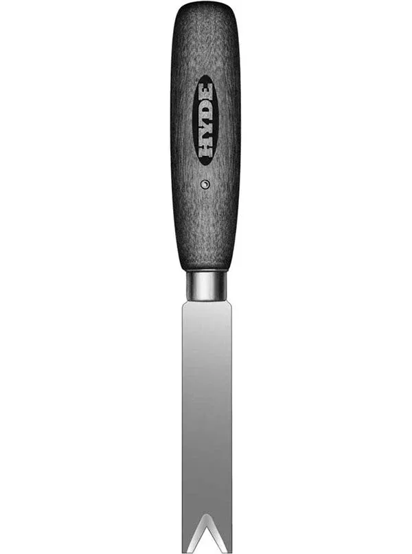 Hyde Tools 66330 Straight V-Trim Knife 3787A