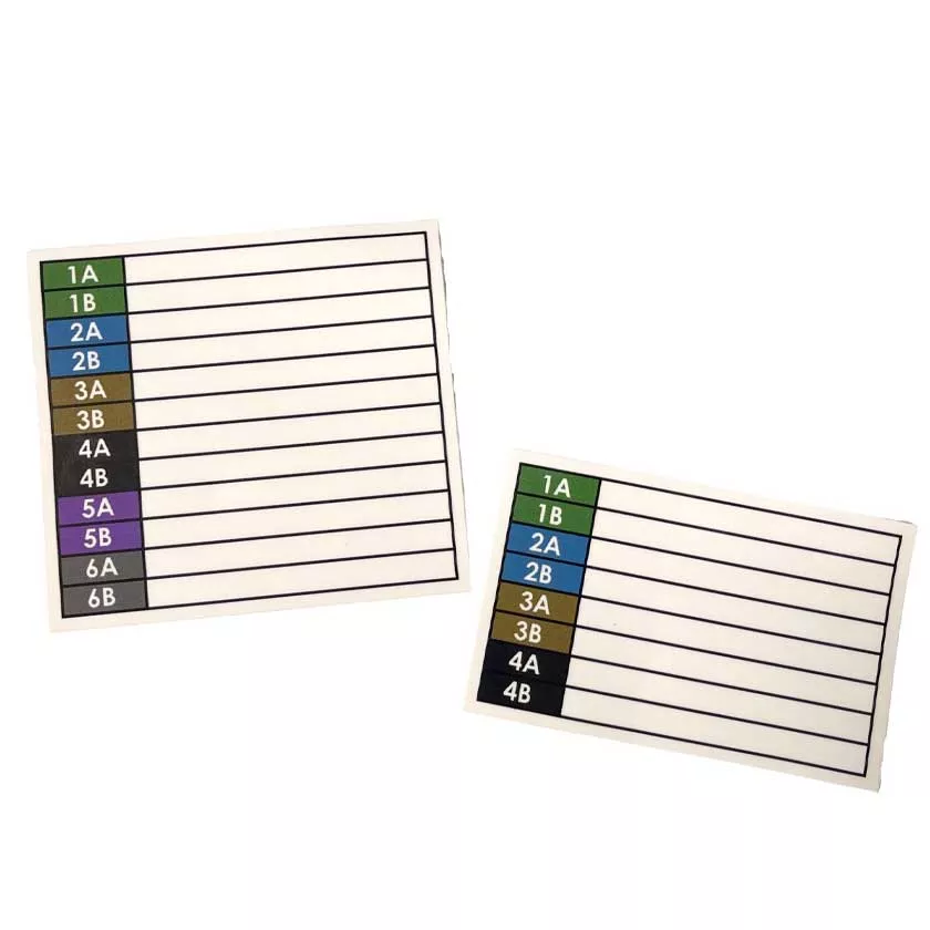Hydraulic Hose ID Stickers for A / B Markers