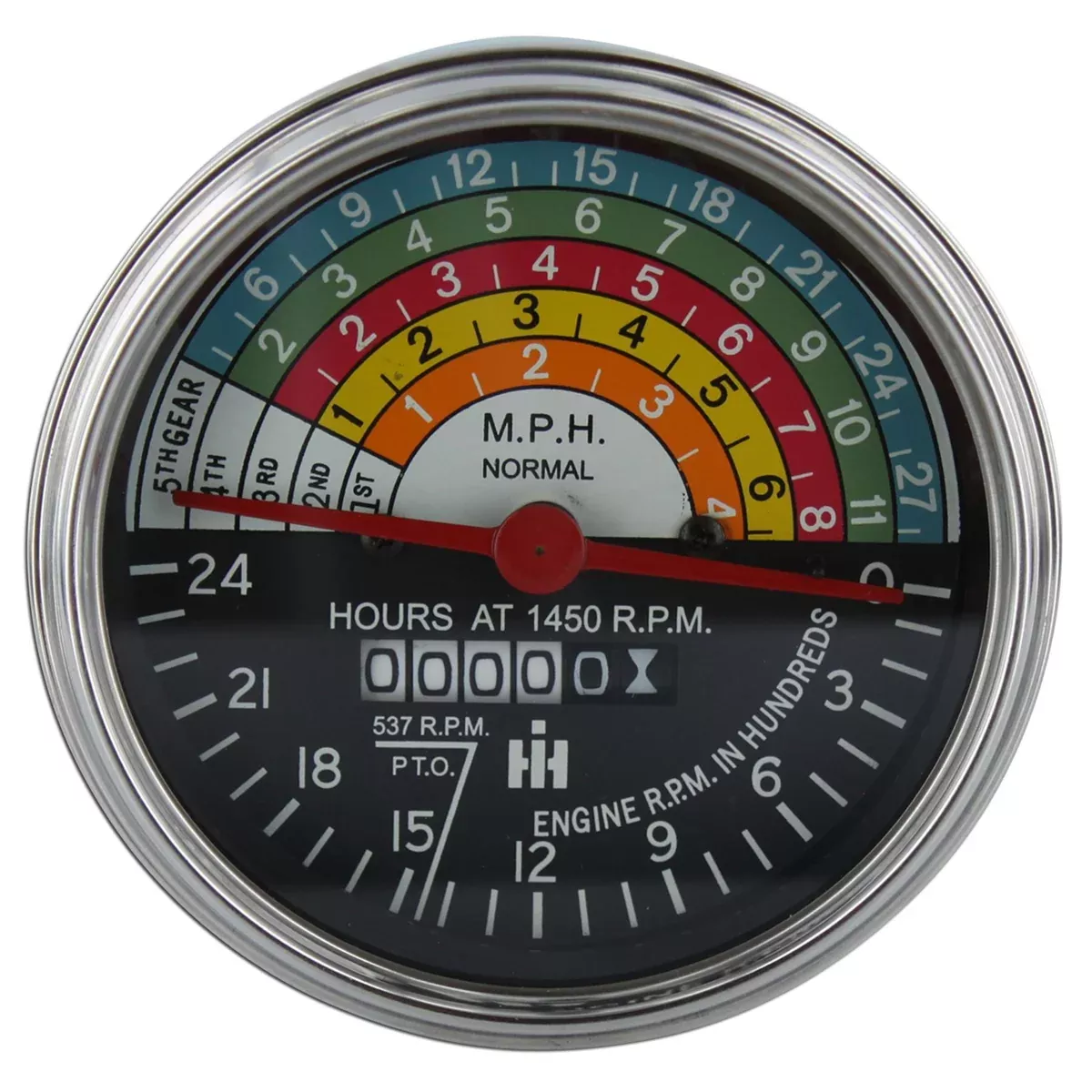 IH Gas, LP tachometer Farmall 400, 450