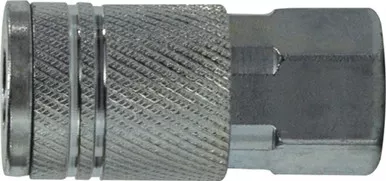 Industrial Interchange Female Coupler Steel