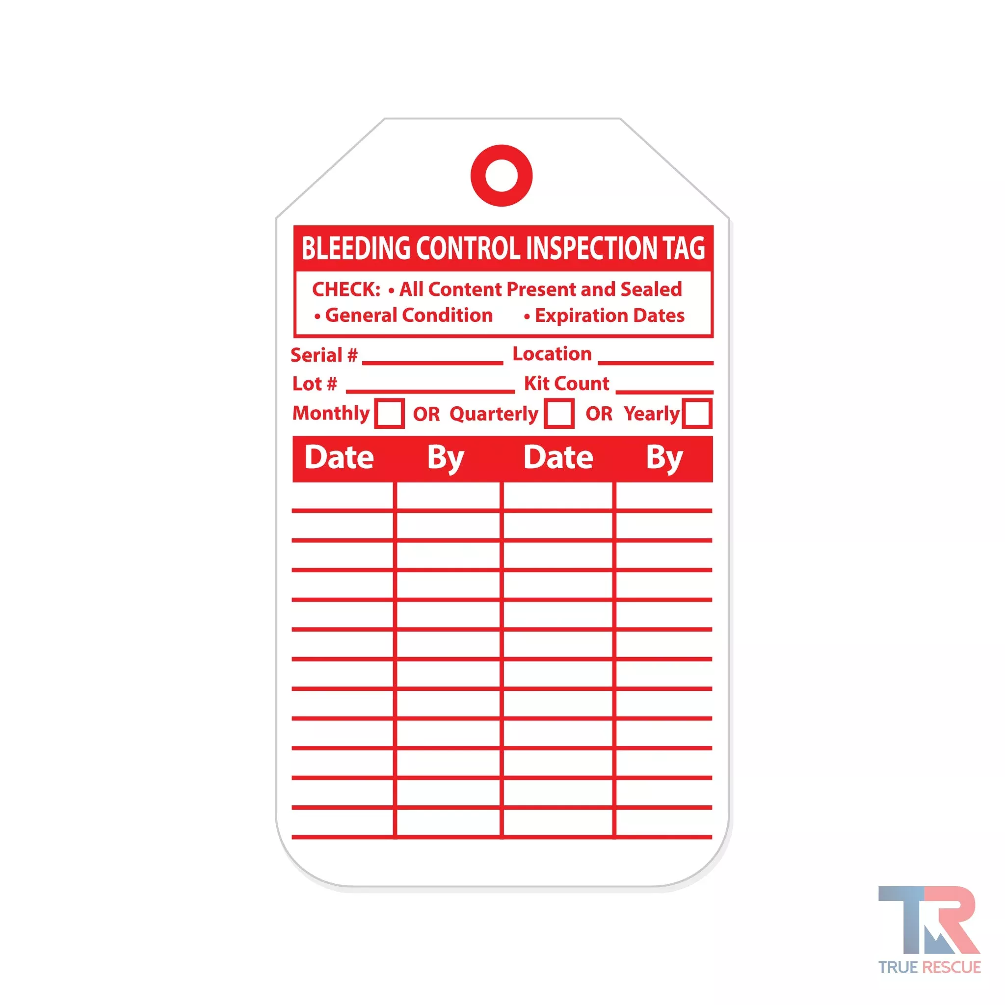 Inspection Tag