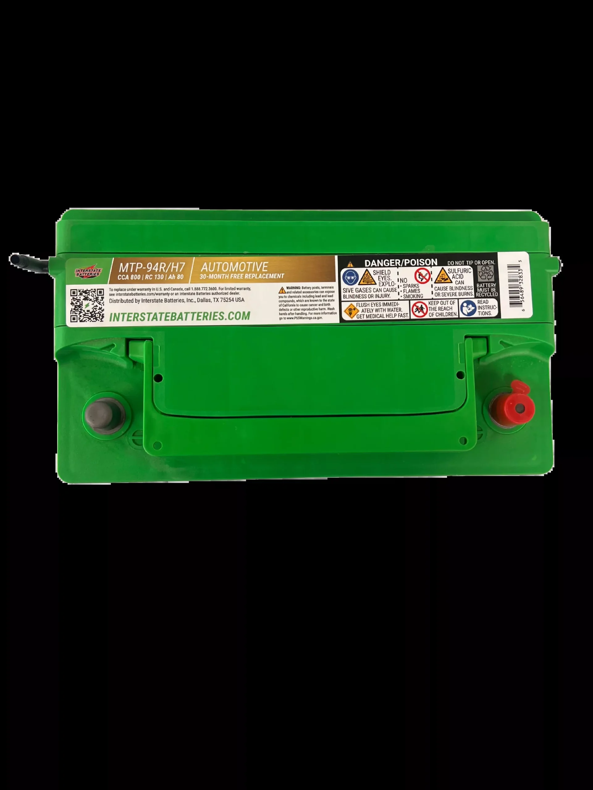 Interstate Battery- MTP-94R/H7