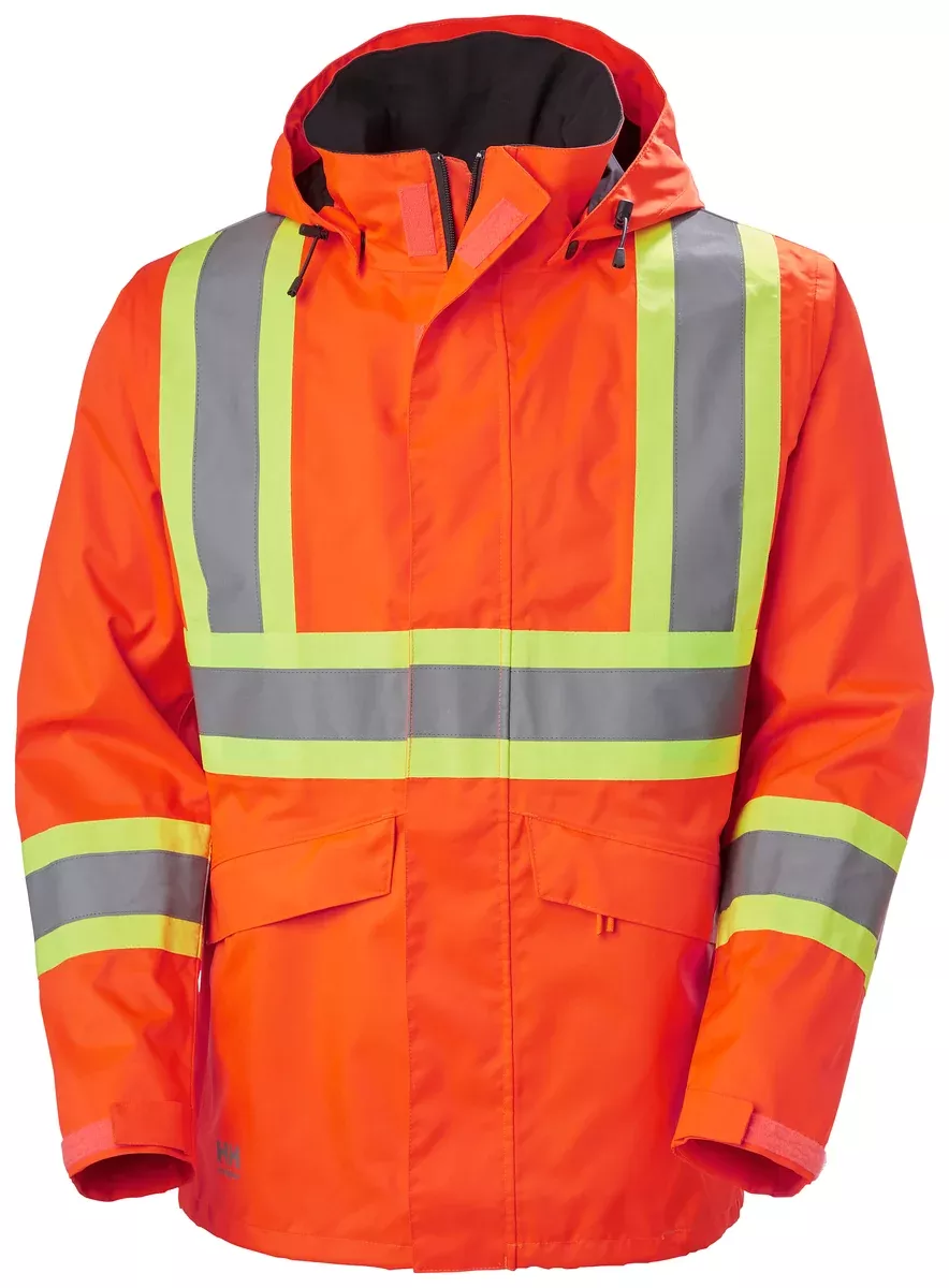 Jacket - Helly Hansen Alta Hi Vis Waterproof Shell Jacket CSA, 71088