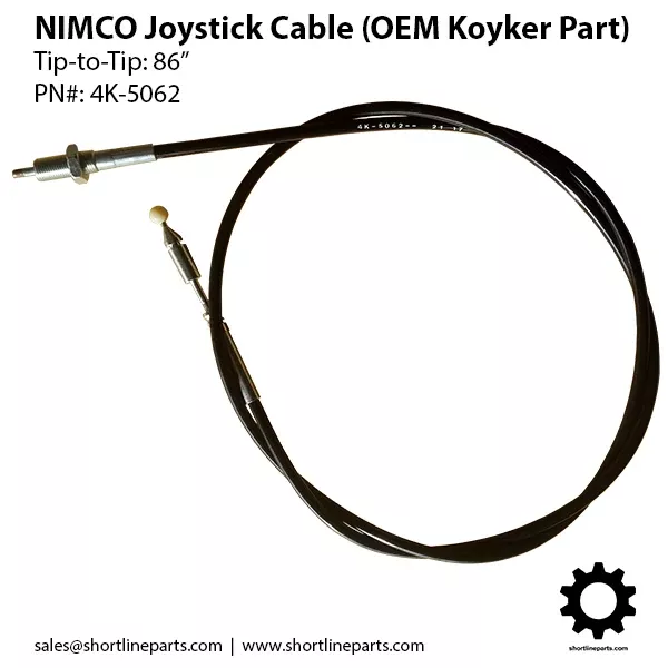 Joystick Control Cable - 86" - NIMCO 4K-5062