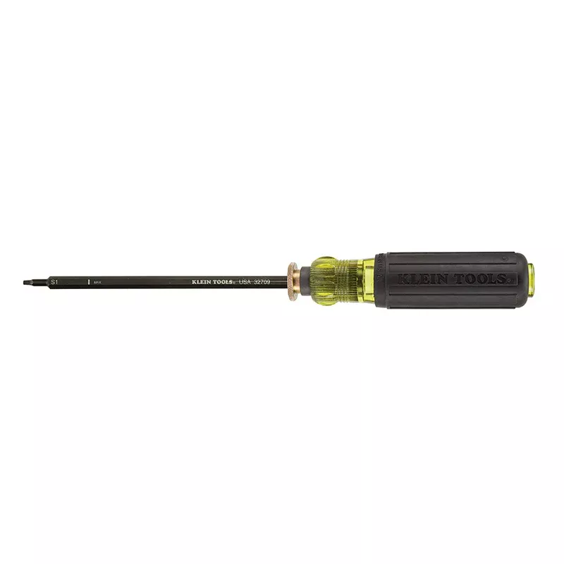 Klein Tools 32708 #1 & #2 Square Tip Adjustable Length Screwdriver