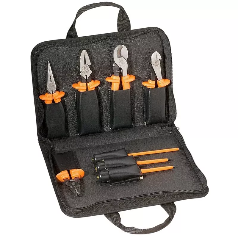 Klein Tools 33529 Insulated Premium Tool Kit, 8 Piece