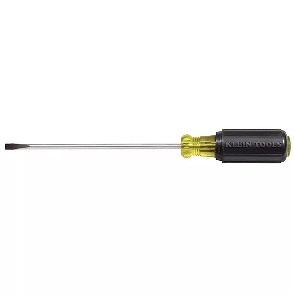 Klein Tools 601-10 3/16'' Cabinet Tip 10'' Shank Screwdriver