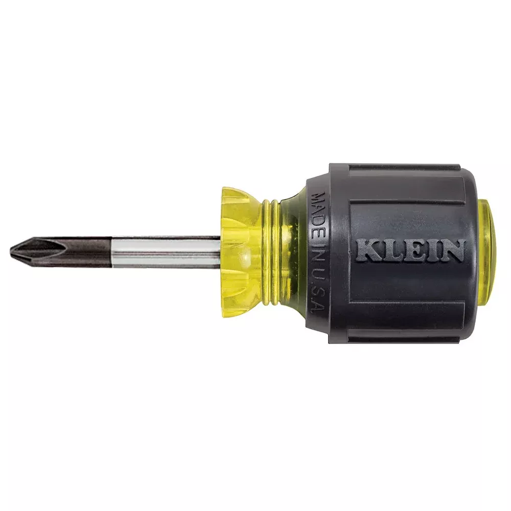 Klein Tools 603-1 #2 Stubby Phillips Screwdriver