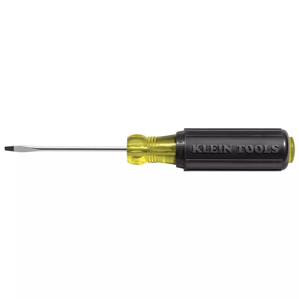 Klein Tools 607-3 3/32'' Cabinet Tip 3'' Shank Mini Screwdriver