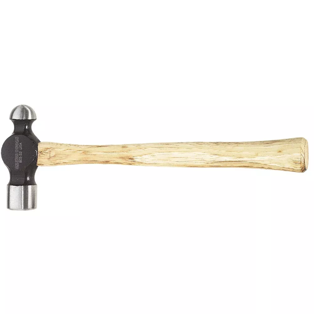 Klein Tools 803-32 Ball Peen Hammer Hickory
