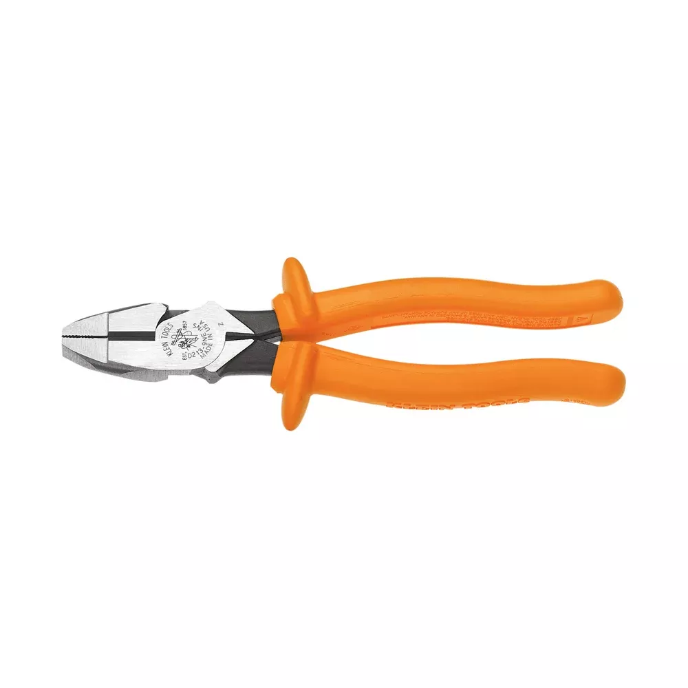Klein Tools D2000-9NE-INS 9" Insulated High-Leverage Side-Cutting Pliers
