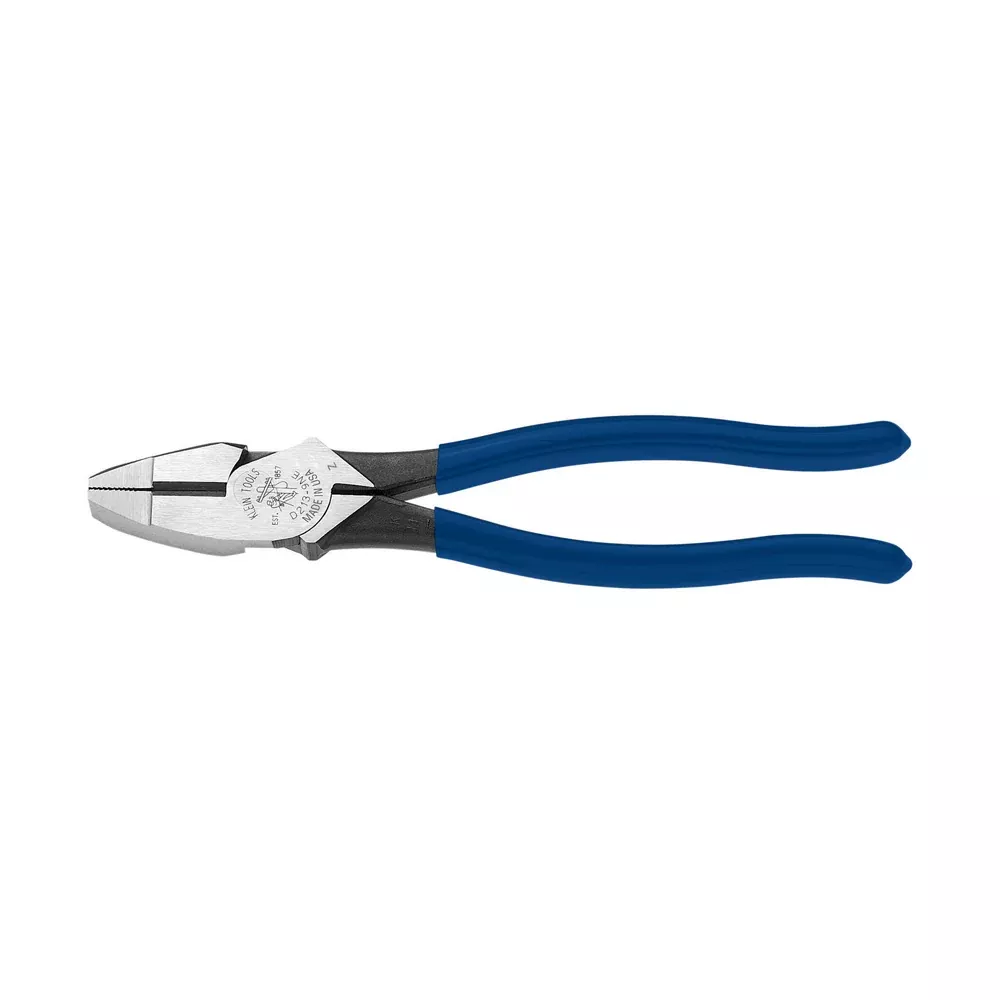 Klein Tools D213-8NE 8" High-Leverage Side-Cutting Pliers