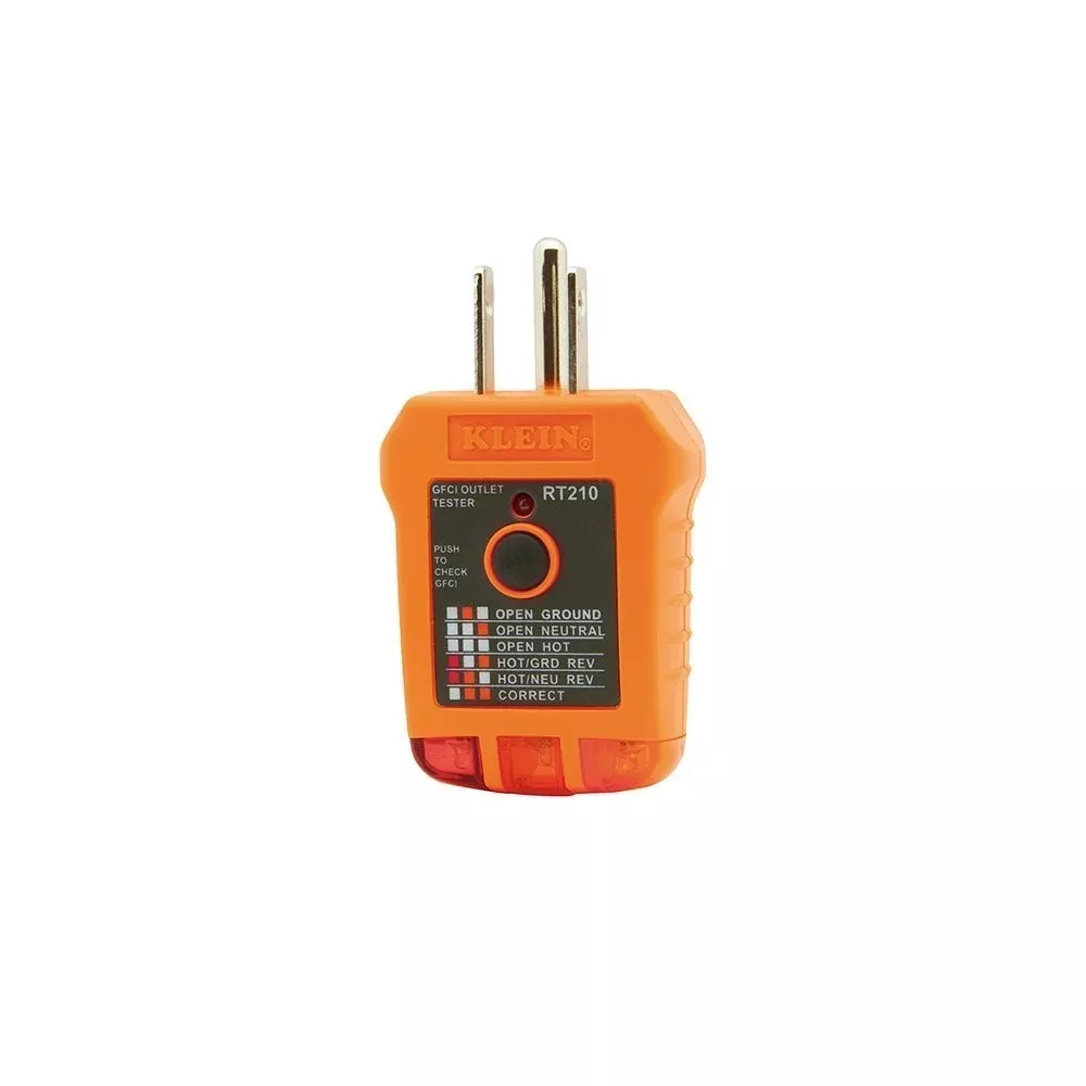 Klein Tools RT210 GFCI Receptacle Tester