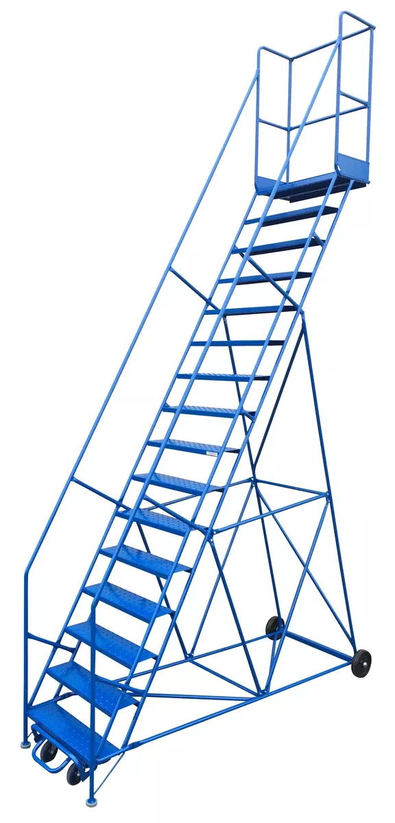 Ladder - Canway Mobile Ladder Stand 16 Step 16H
