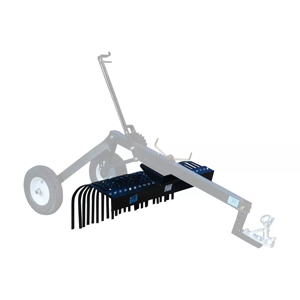 Landscape Rake Add-On For Transformer Tow Frame | 4 FT