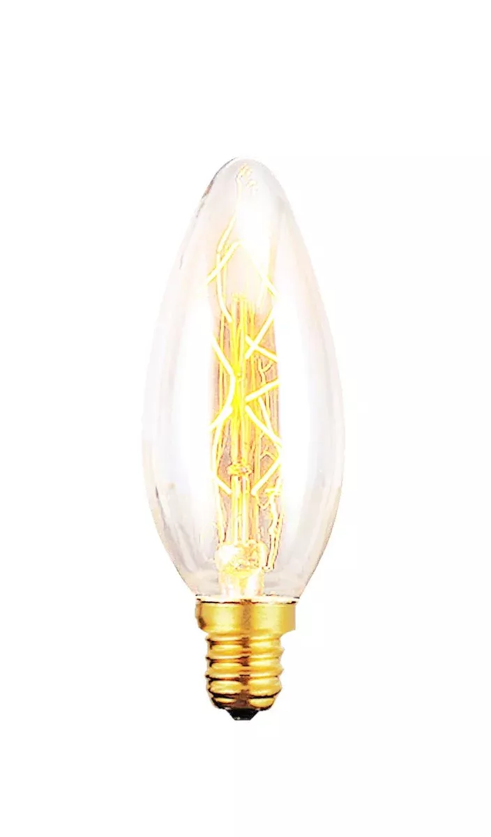 Light Bulb - Canarm Edison 40W E12 Bulb, B-C35-7LG