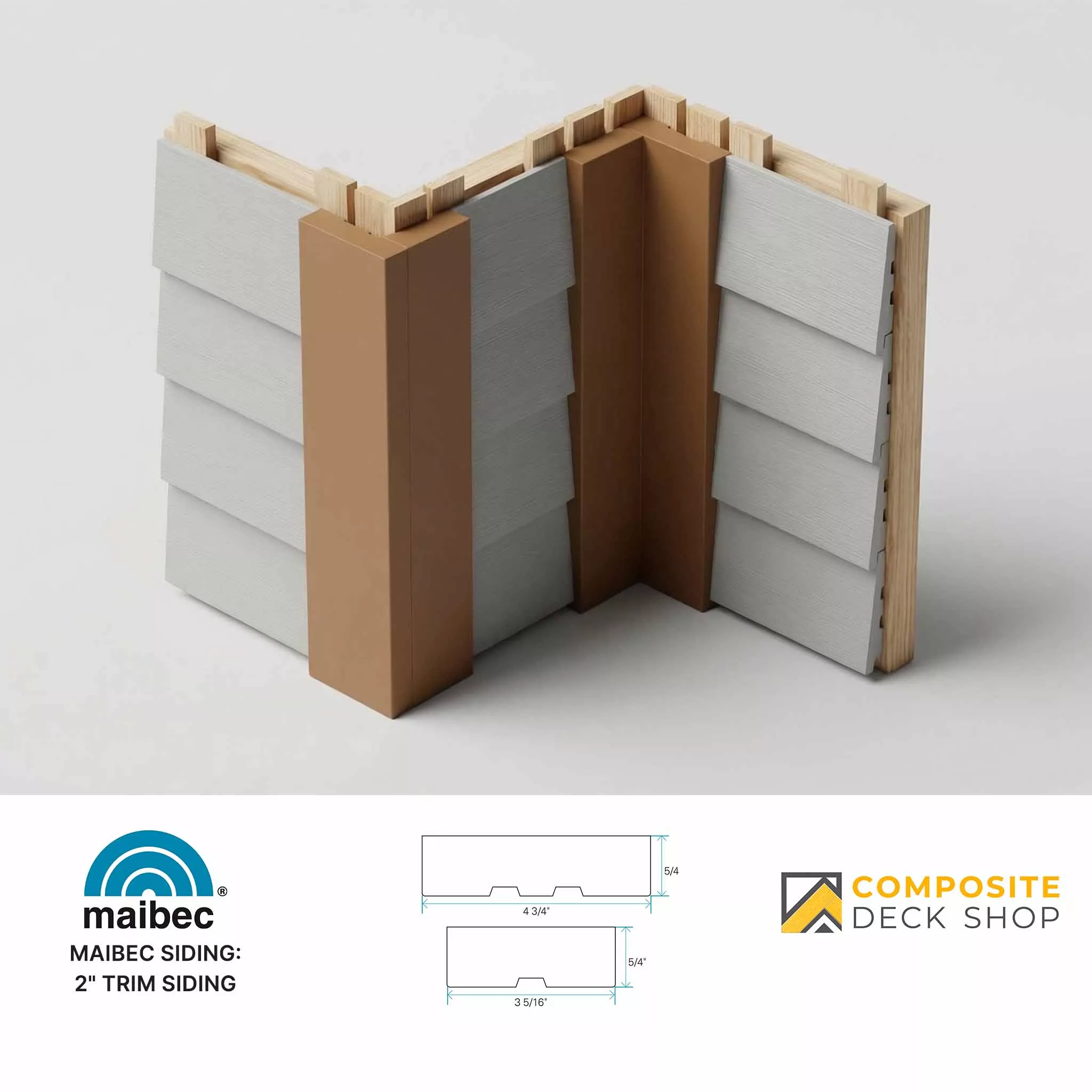 Maibec - 2" Trim Siding