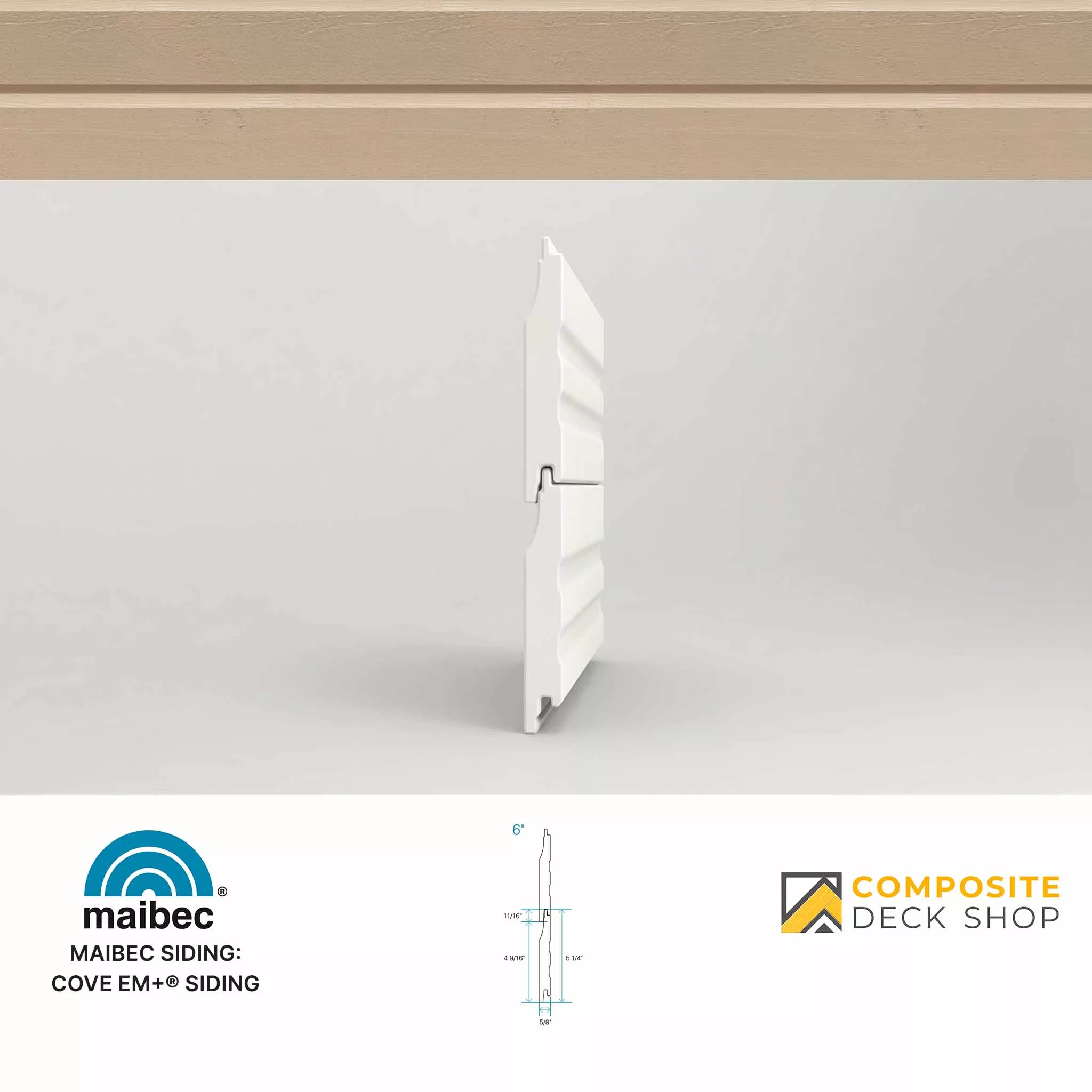 Maibec - Cove EM+ Siding