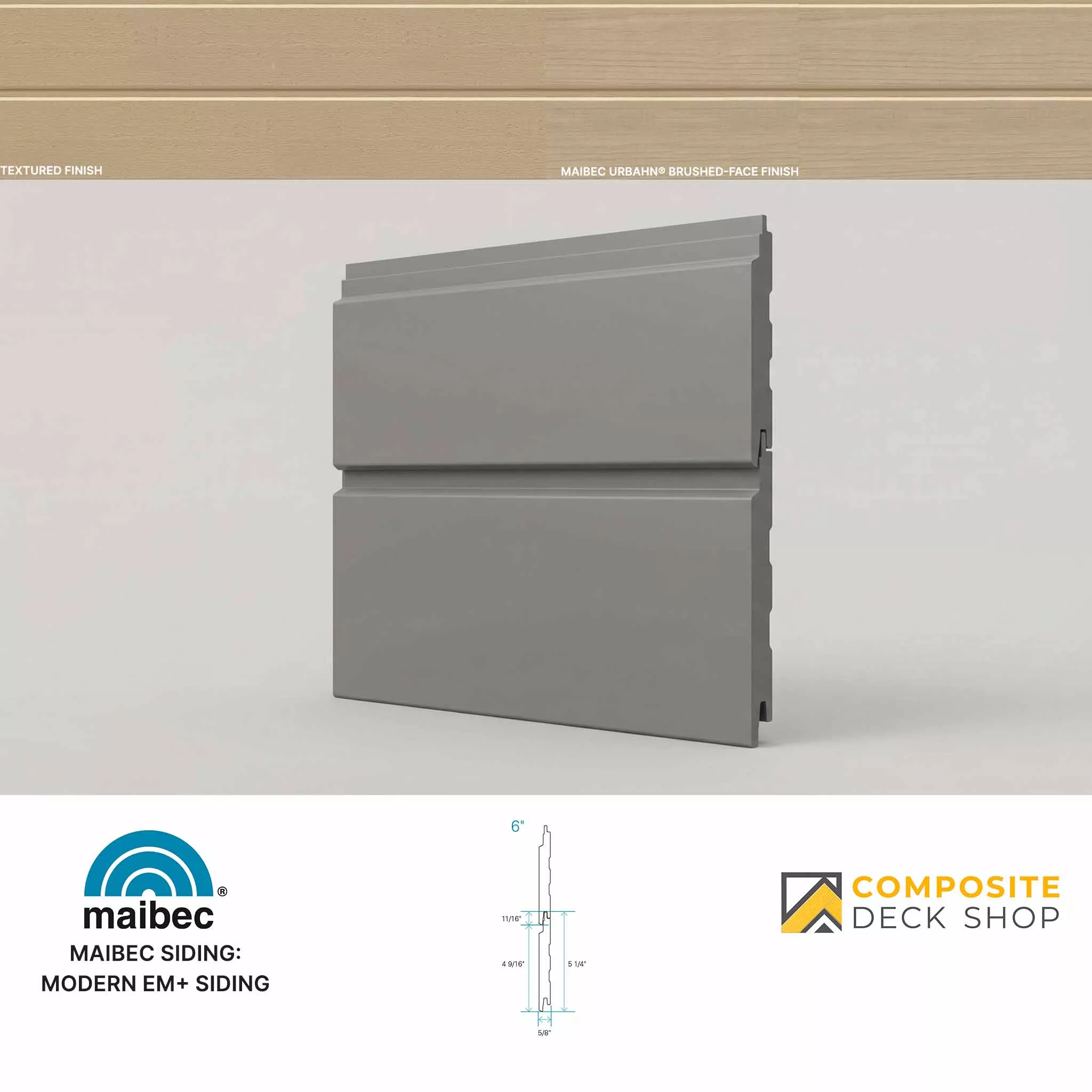 Maibec - Modern EM+ Siding