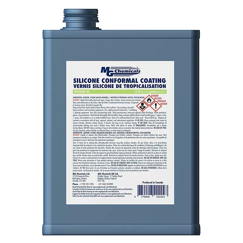 Mg Chemicals 422B-20L Silicone Conformal Coating