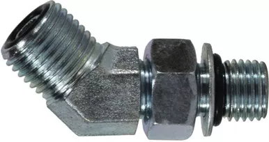 O-Ring Face Seal to O-Ring Elbow 45