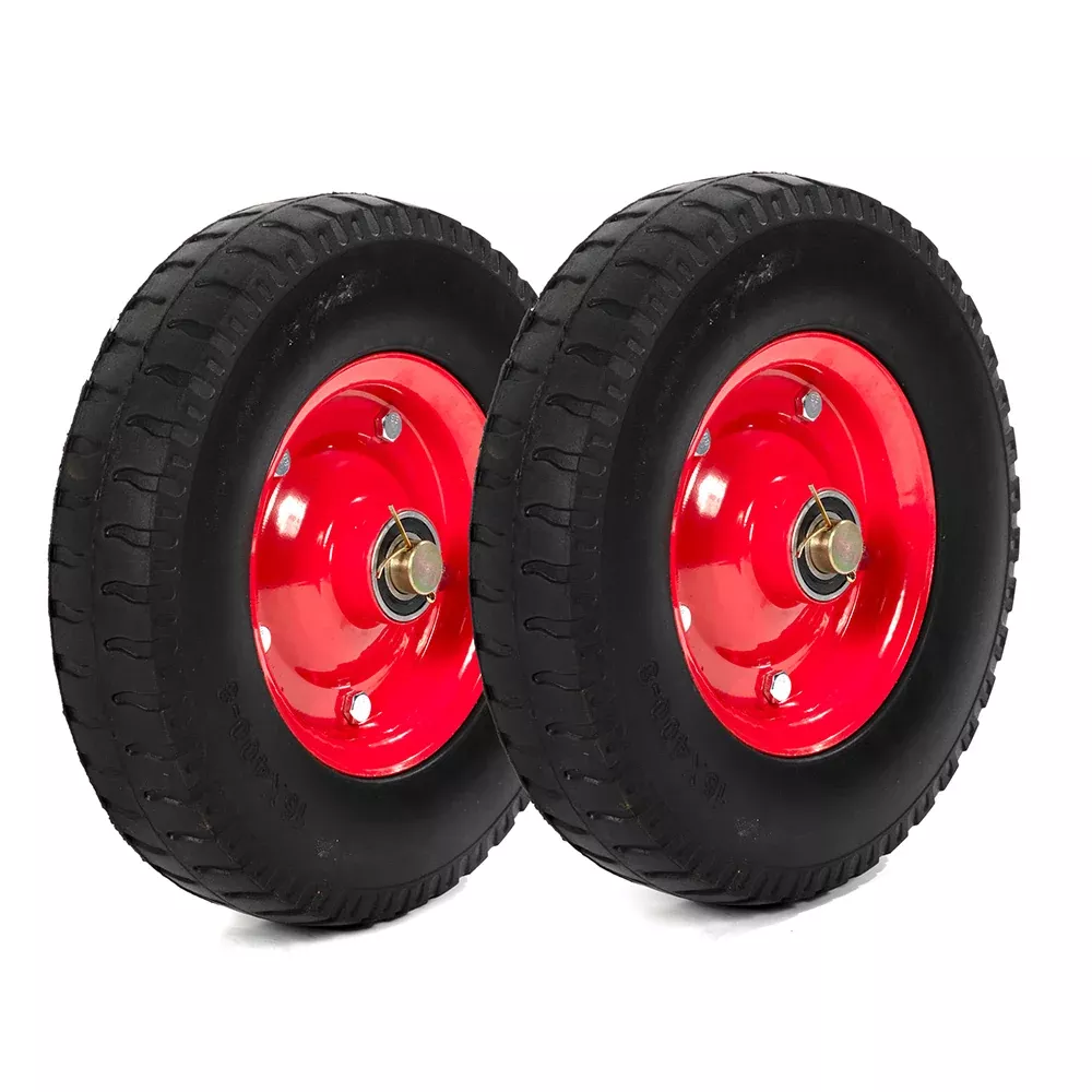 Pair of Wheels For 36" Tow-Behind ATV Drum Spike Aerator