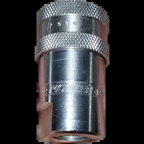Pioneer Style Female Coupler for Attachments - 3/8" Pipe Thread
