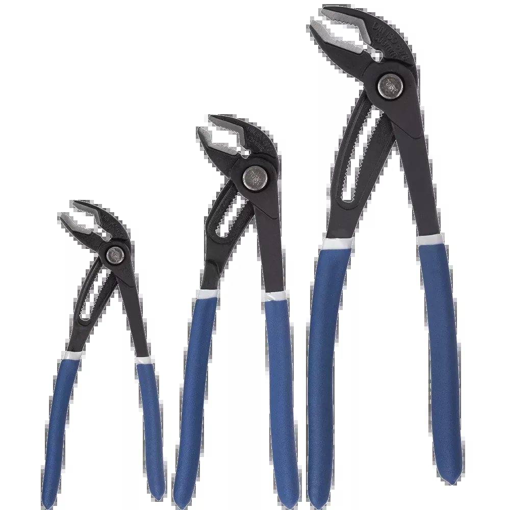 Pliers - Jet 3-Piece Push Button Ratcheting Pliers Set 730381