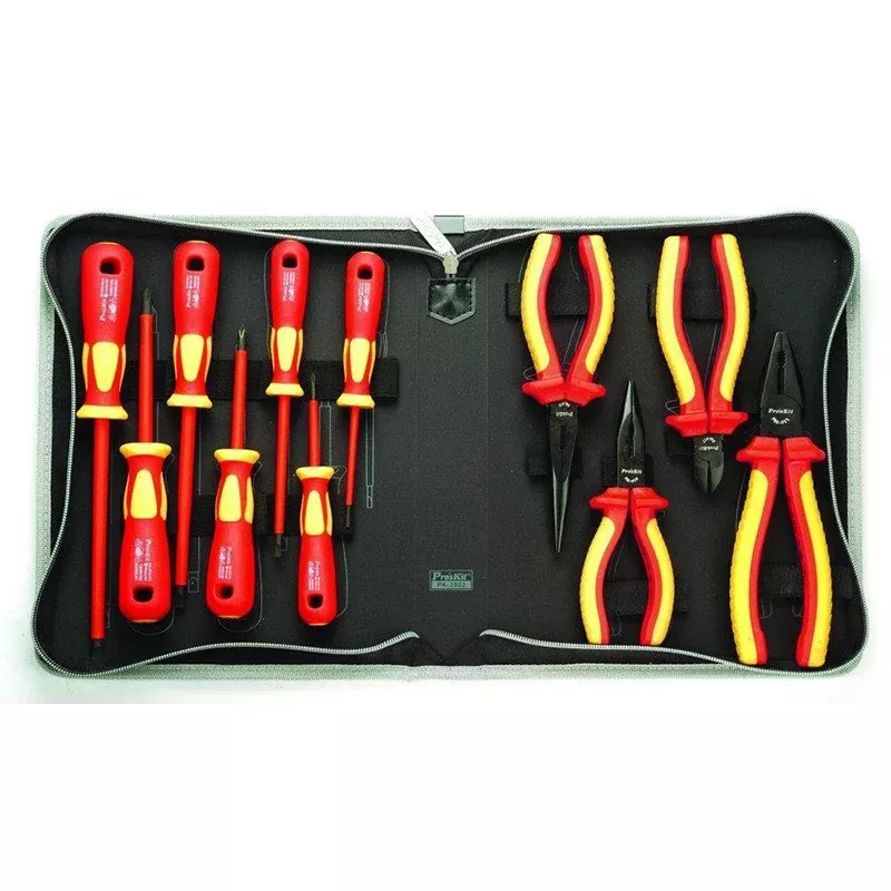 Pro'sKit 902-218 Insulated Screwdriver and Plier Set