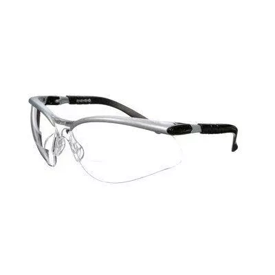 Protective Glasses - 3M BX Reader Protective Eyewear Clear Lens Silver Frame 11374-00000-20 / 11376-00000-20
