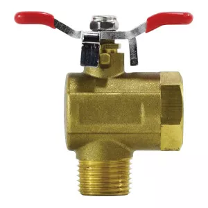 Right Angle Tee Handle Ball Valve