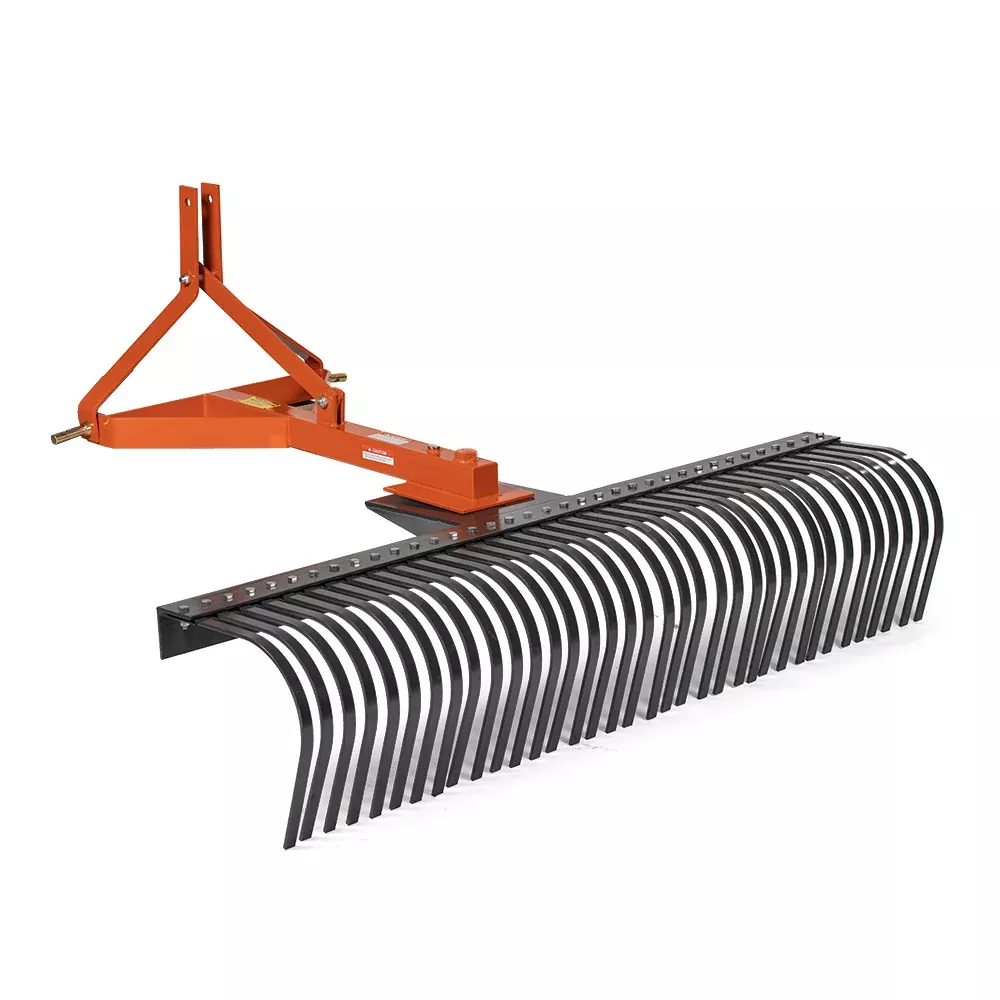 Scratch and Dent, 3 Point 6 FT Landscape Rake