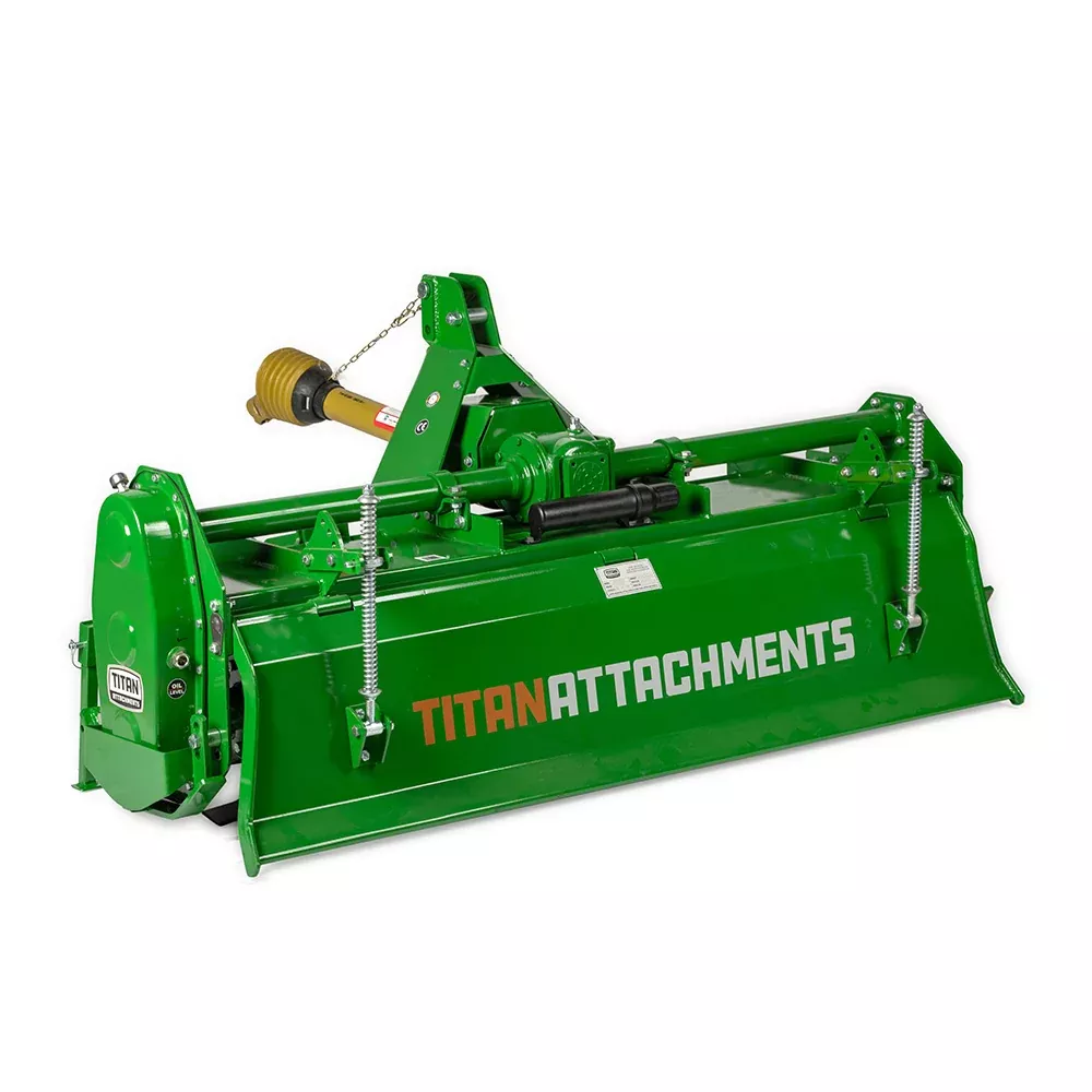 Scratch and Dent, 3 Point 60" Rotary Tiller | Green
