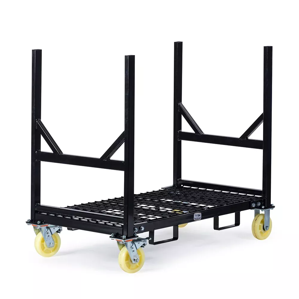 Scratch and Dent, Mobile Industrial Bar Cradle Cart
