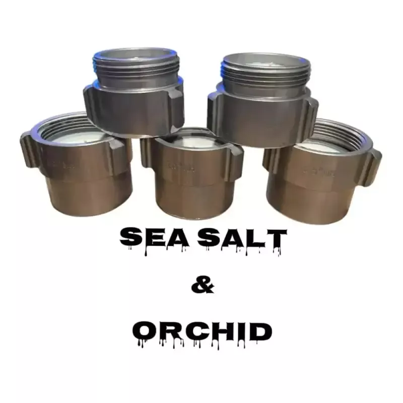 Sea salt and Orchid Coupling Candle