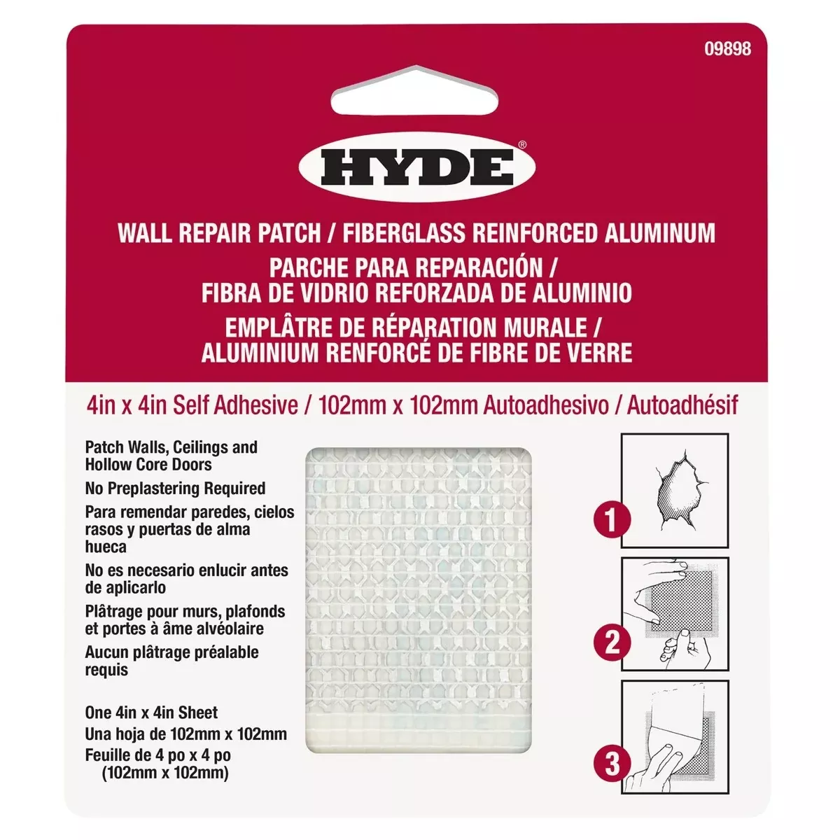 Self-Adhesive Wall Patches