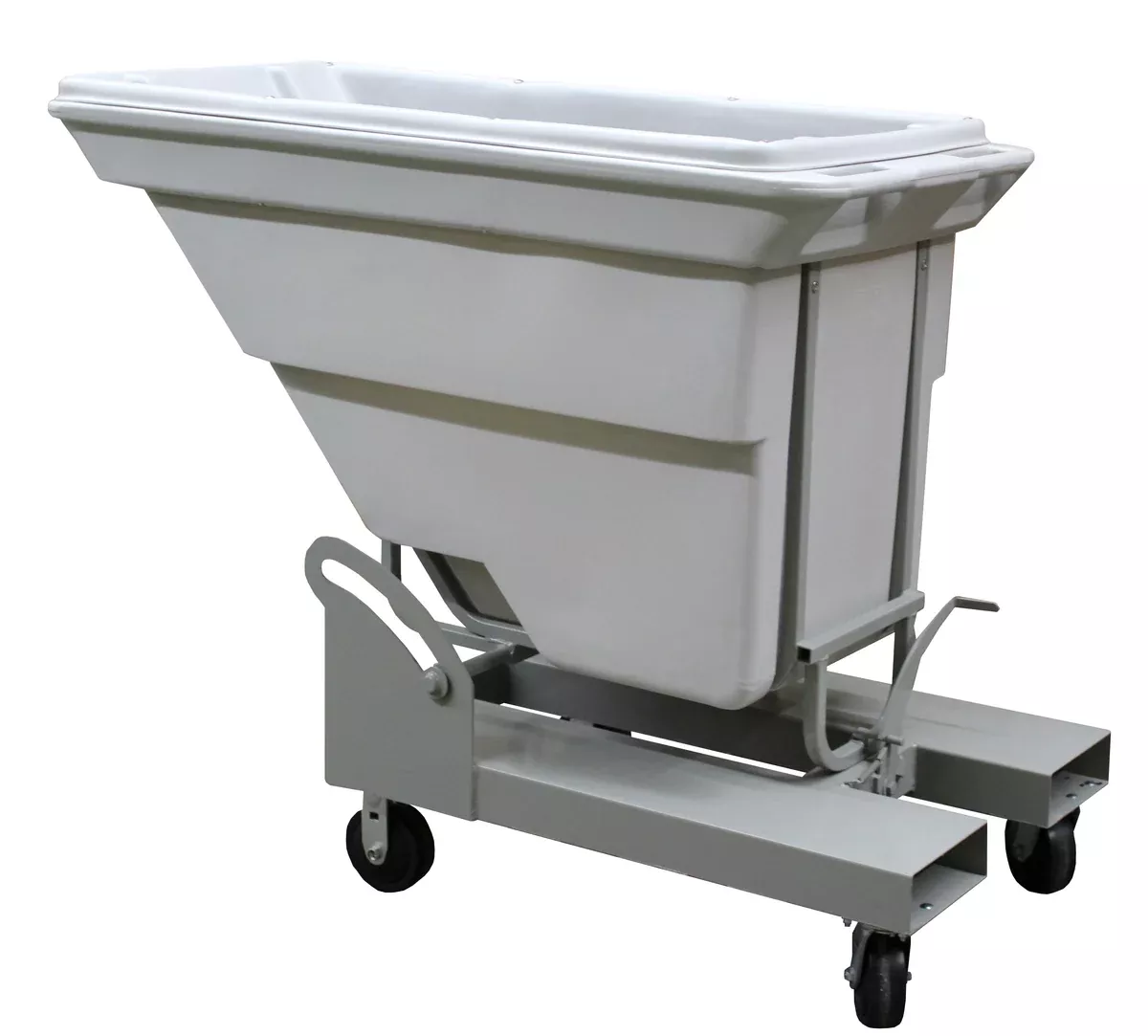 Self Dumping Hopper - Techstar Plastics 420SDH / 441SDH / 6"CASTER/SDH