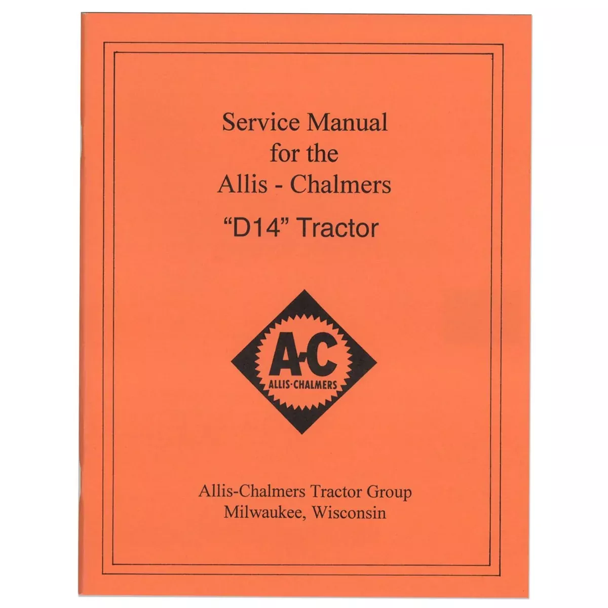 SERVICE MANUAL: AC D14