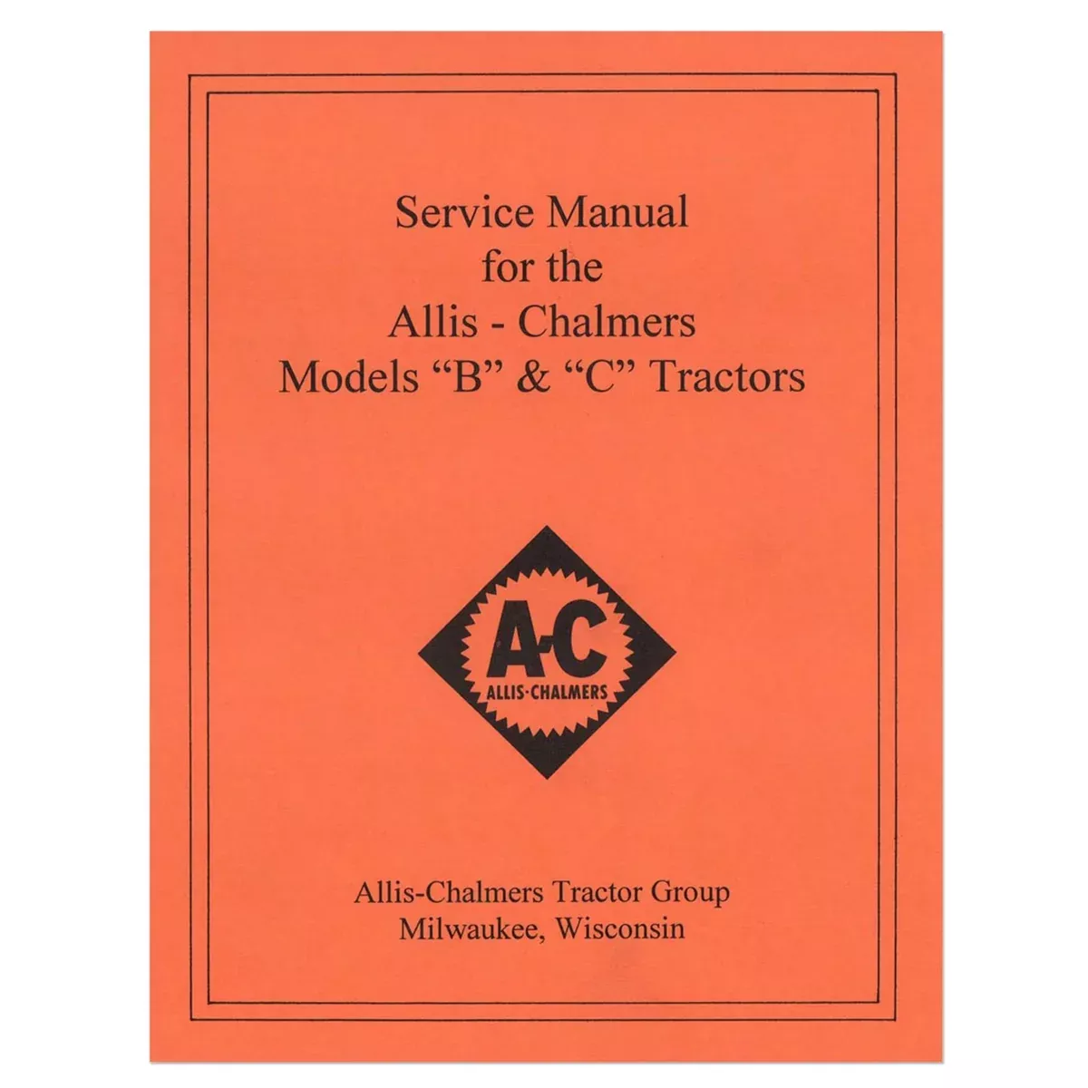 Service Manual Reprint: AC B, C