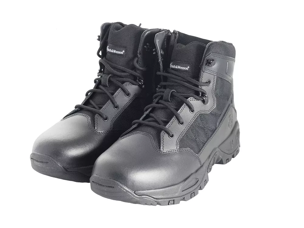 Smith & Wesson- Scout Hot Weather 6" Side Zip Polishable Toe