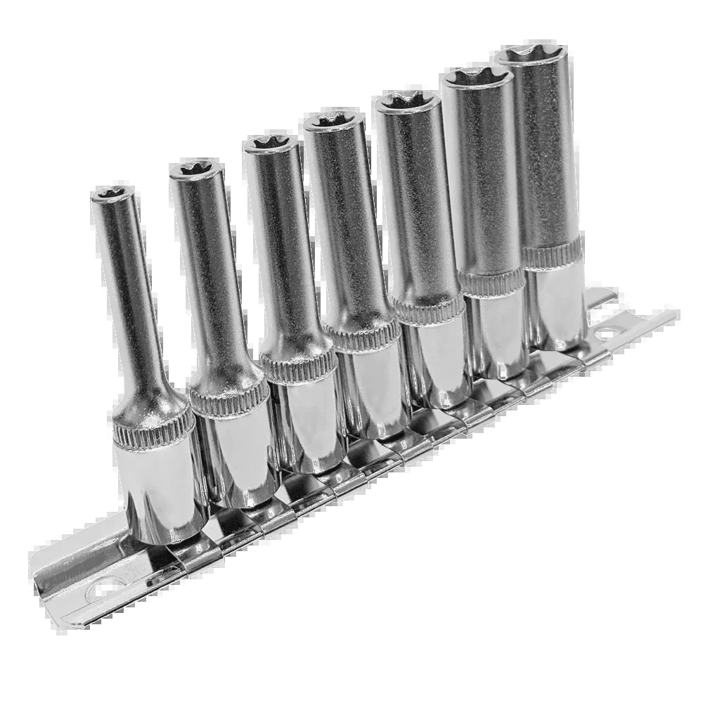 Socket Set - Jet 7-Piece 1/4" Drive Deep E-Torx Socket Set 601112