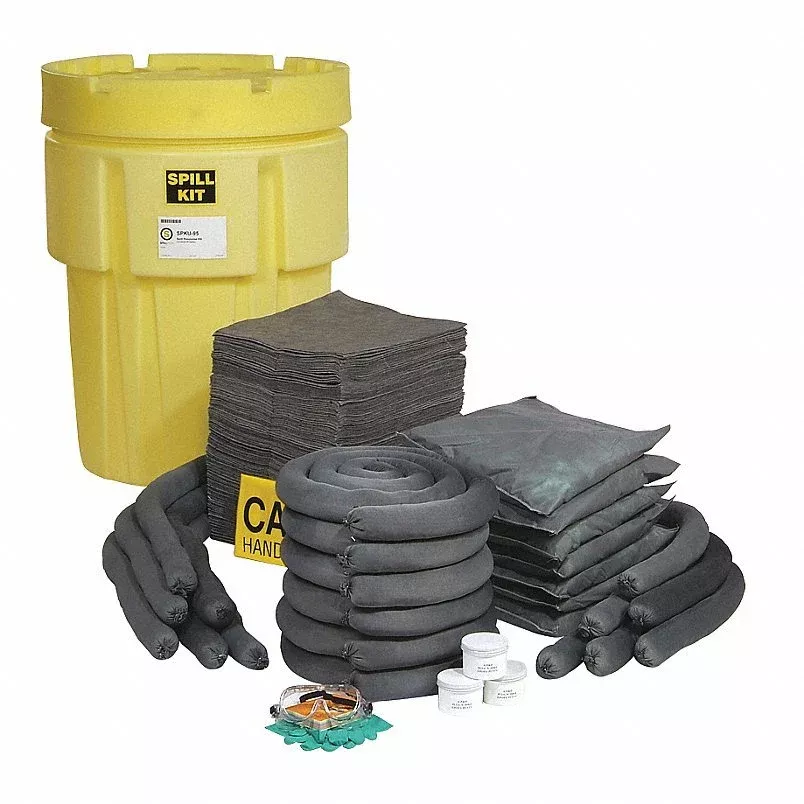 Spilltech SPKU-95 Spill Kit, Drum, Universal, 31-3/4" H