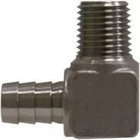 Stainless Barb x Male Elbow
