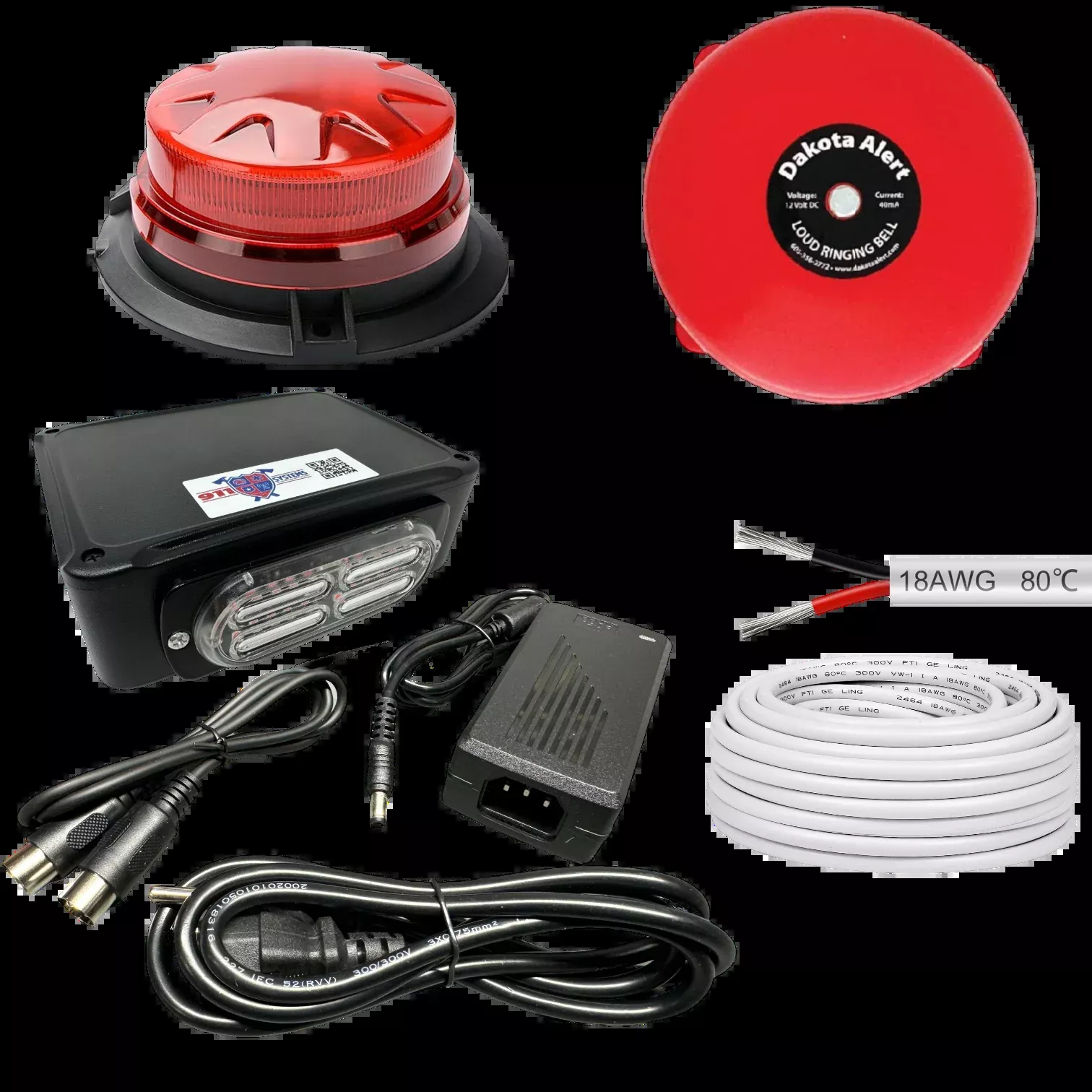 Station Alert Kit 2+ (SA812+ Controller) w/Your Choice of two Alert devices