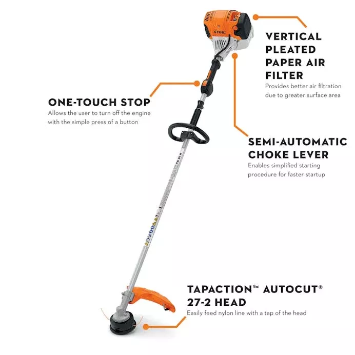 STIHL FS 91 R – Gas String Trimmer | 28.4cc STIHL Engine