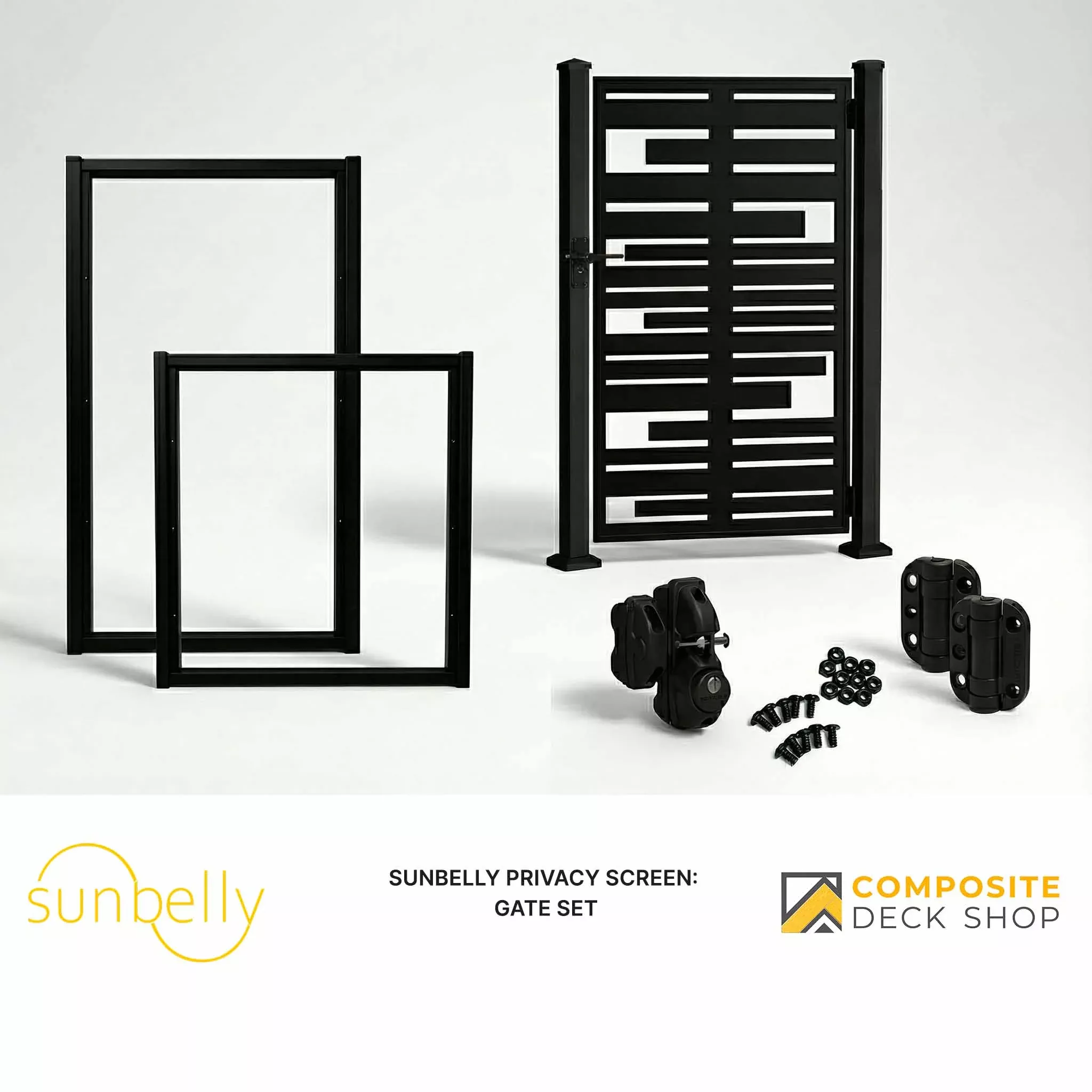 Sunbelly Privacy Screen - Gate Set