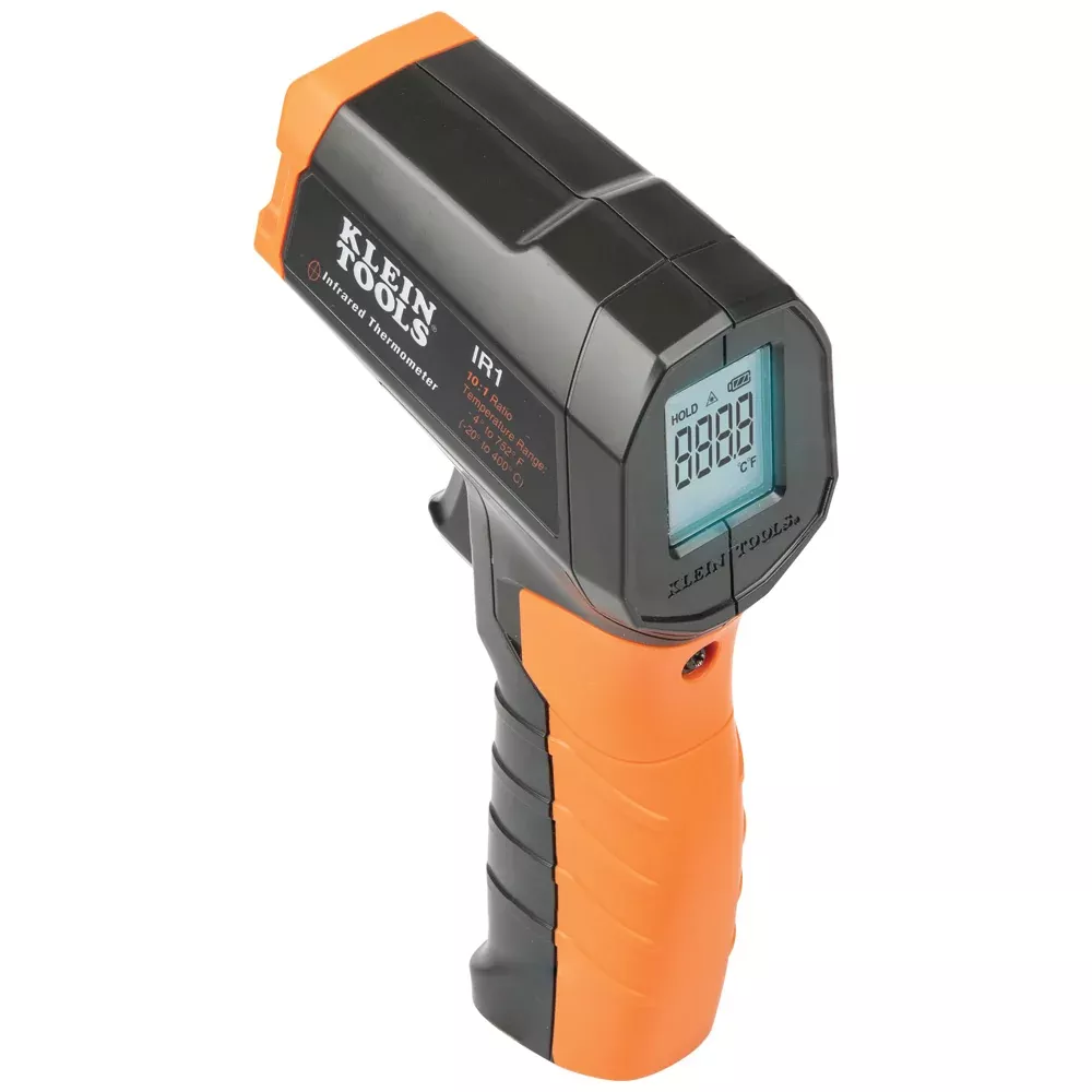 Thermometer - Klein Tools Infrared Digital Thermometer with Targeting Laser, IR1